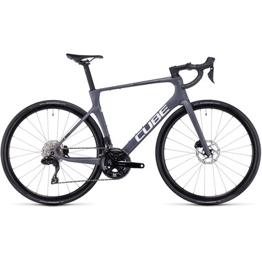 Bicicleta de carrera CUBE AGREE C:62 Shimano 105 Di2 R7150 34/50 Gris 2023 0